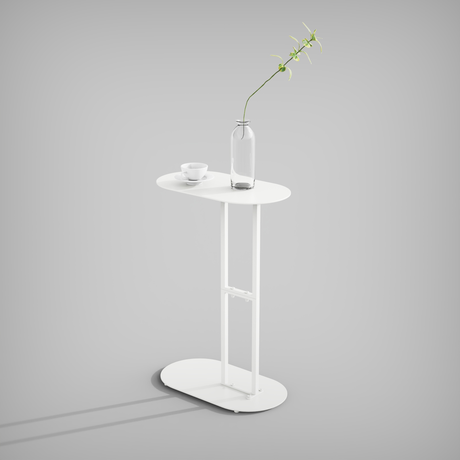 Decor Zone Modern End Table Sofa Side Table For Living-room Bedroom and Home Office