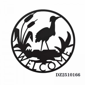 Metal Animal Shape Wall Decoration