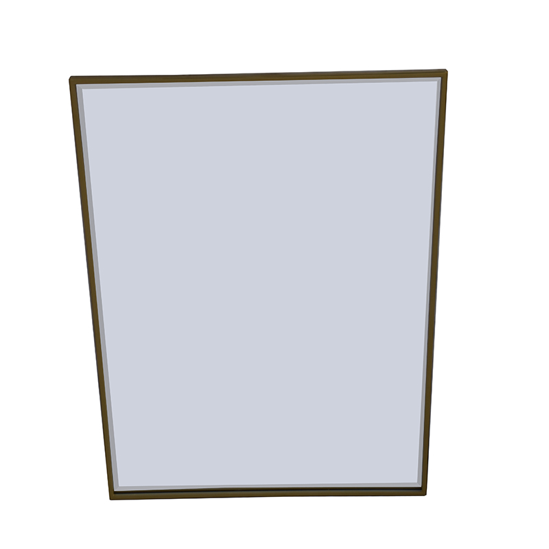 Window Shelf Modern Rectangular Wall Mirror Beveled for Bedroom Washroom Porch – DECOR detail pictures
