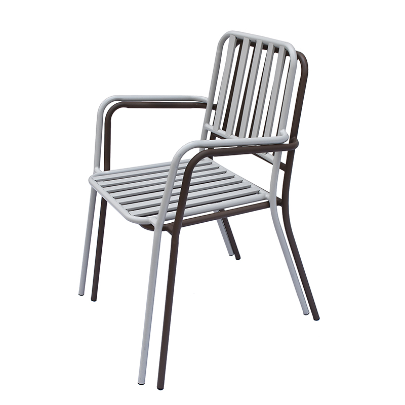 OEM/ODM Factory Iron Plant Stand Outdoor - Modern 7 Pieces Patio Dining Set Metal Outdoor Furniture for 6 Persons – DECOR detail pictures