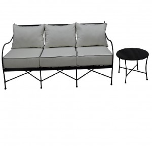 Simple Style Living Room Sofa and Coffee Table Set