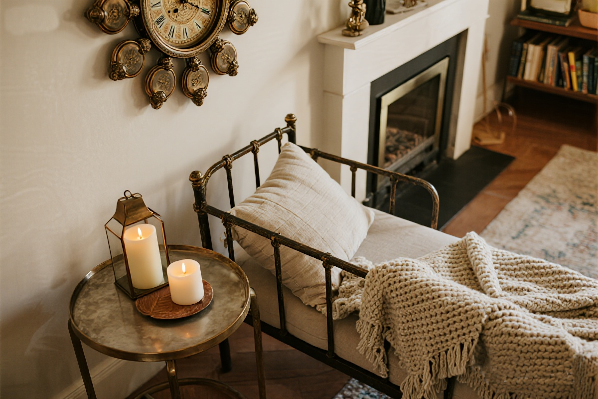 7. Warm Feeling Living Room Sets