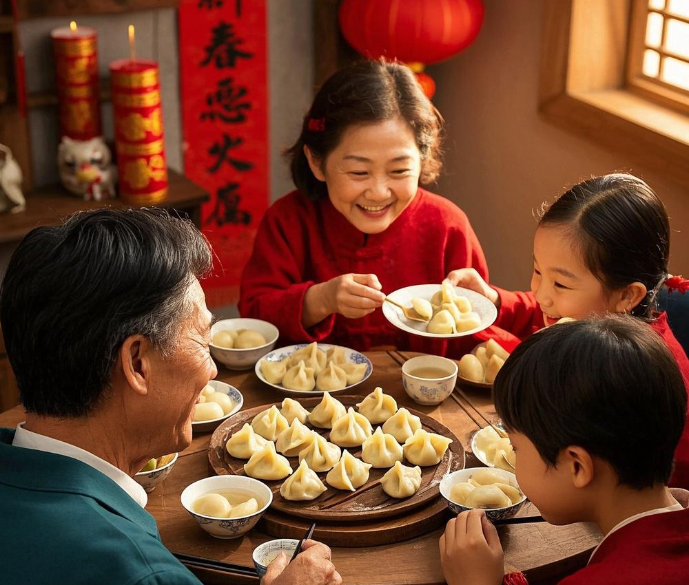 Chinese New Year's Eve group dinner