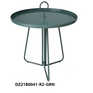 Modern Metal Simple Style Weather Resistant Indoor Side Table