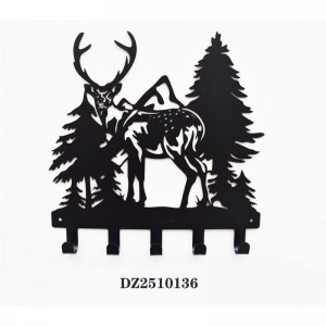 Metal Animal Wall Hanging Hooks