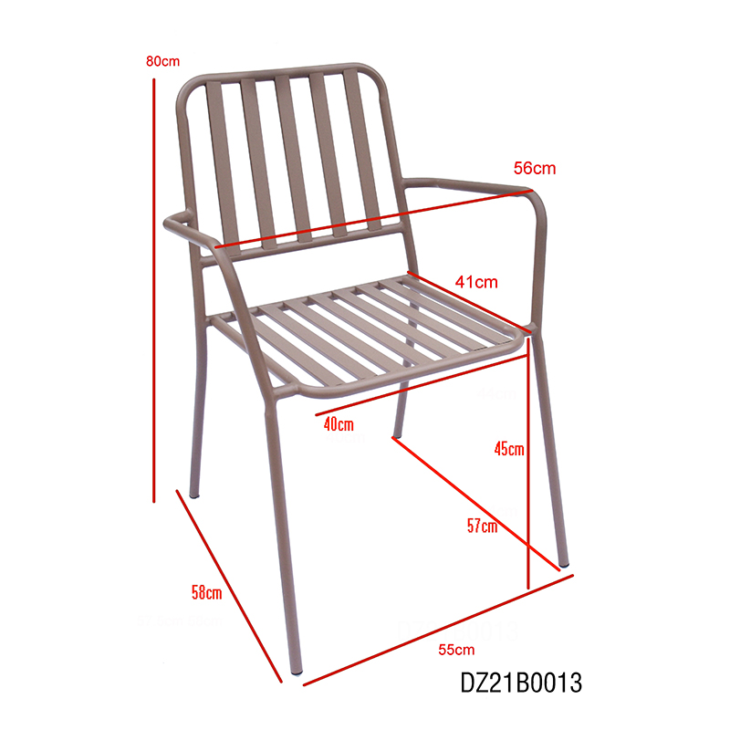 OEM/ODM Factory Iron Plant Stand Outdoor - Modern 7 Pieces Patio Dining Set Metal Outdoor Furniture for 6 Persons – DECOR detail pictures