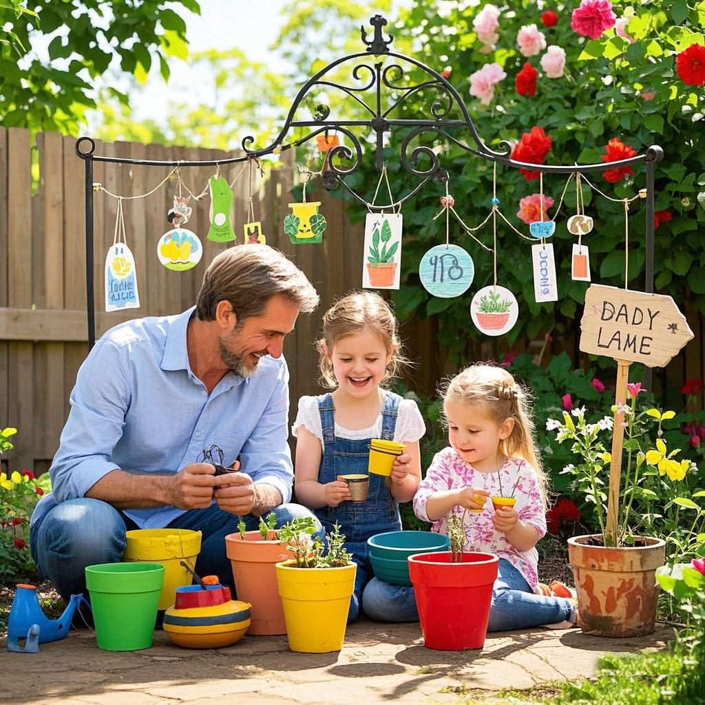 DIY Windchimes Trellis