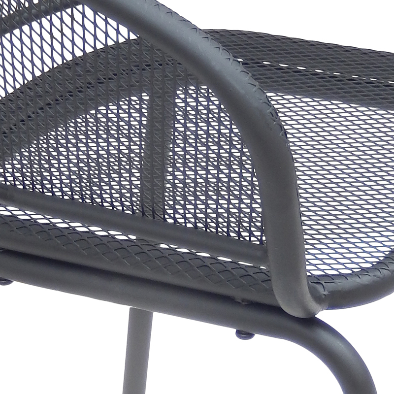 Wholesale Price Outdoor Plant Stand - Mesh Outdoor Tub Chair Stackable Dining Chair for Garden Patio and Beach – DECOR detail pictures
