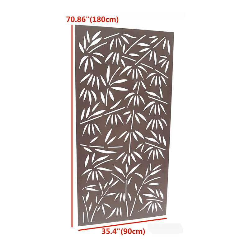 Plant Stand Indoor Metal Laser Cut Wall Art Panel Decorative Room Divider Screen for Architectural and Home Interiors – DECOR