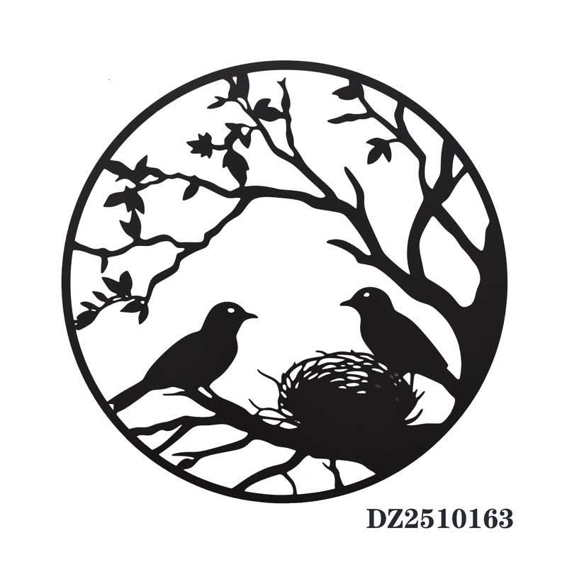 Metal Animal Shape Wall Decoration