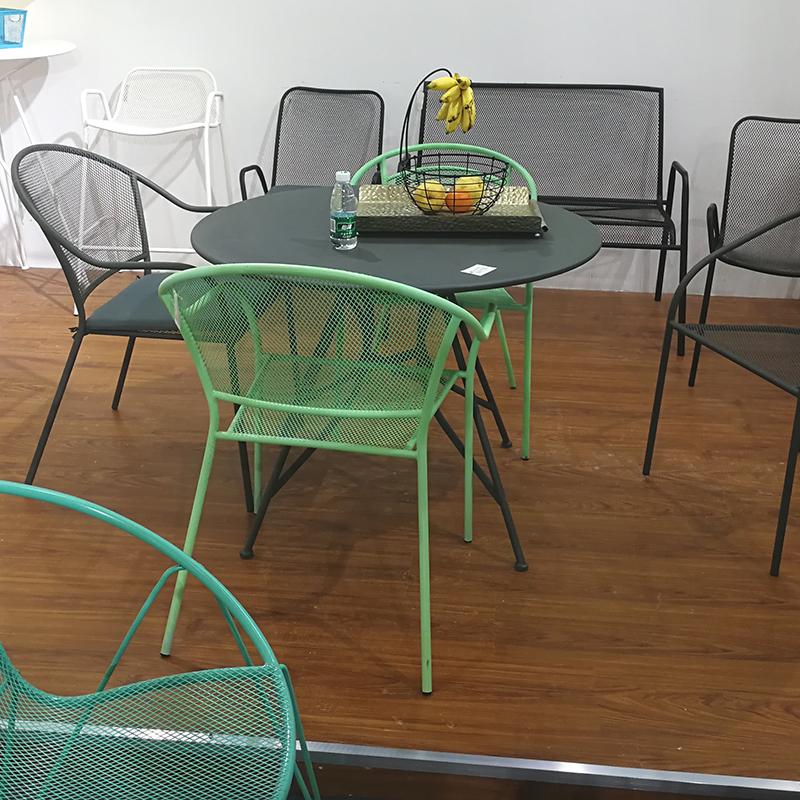 Wholesale Price Outdoor Plant Stand - Mesh Outdoor Tub Chair Stackable Dining Chair for Garden Patio and Beach – DECOR detail pictures